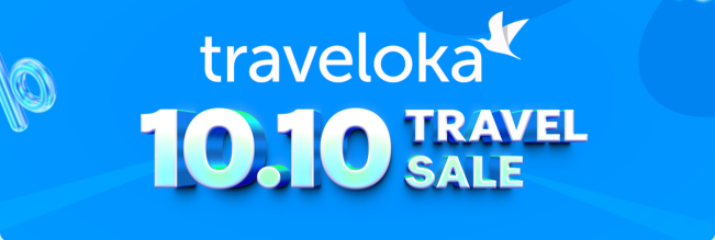 Traveloka 10.10 Travel Sale.